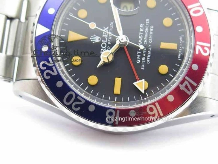 MiroTime 0519 BestValue GMT-Master Vintage 1675 SS BP Best Edition Blue Red Bezel A 3752